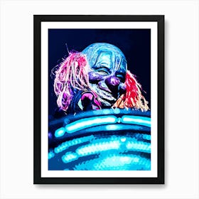 Clown slipknot band 1 Art Print