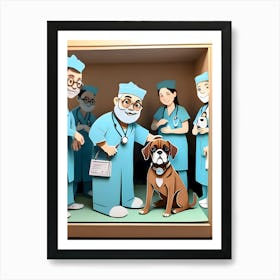 Doctor'S Office-Reimagined 1 Art Print