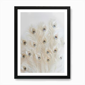 Peacock Feathers 1 Art Print