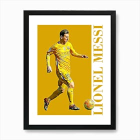 Lionel Messi (2) Art Print