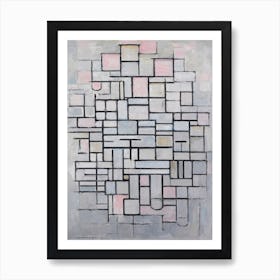 Composition No IV (1914), 1, Piet Mondrian Art Print