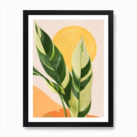 Tropical Plant 4 Art Print