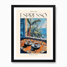 Brescia Espresso Made In Italy 4 Poster Art Print