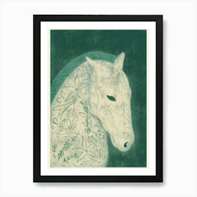 Horses_003 Art Print