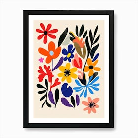 Floral Arrangement Art Print