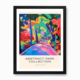 Abstract Park Collection Poster Peoples Park Shanghai China 1 Art Print