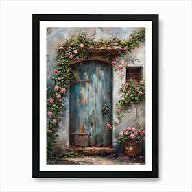 Garden Doors 1 Art Print