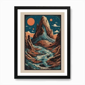 'The River' Art Print