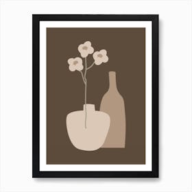 Flowers In A Vase 4 Art Print