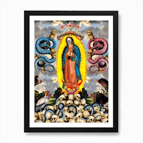 Virgin Of Guadalupe Art Print