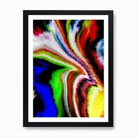 Acrylic Extruded Painting 653 Art Print