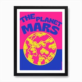 The Planet Mars Art Print
