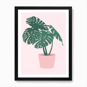 Monstera Deliciosa Art Print