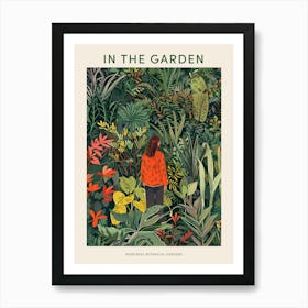 In The Garden Poster Montreal Botanical Gardens 1 Art Print