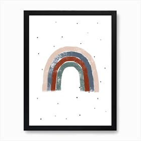 Rainbow Muted Poster