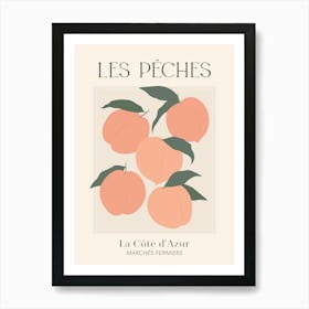 Les Peches Art Print