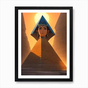 Egyptian Queen 3 Art Print