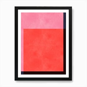 Modern geometric art 12 Art Print