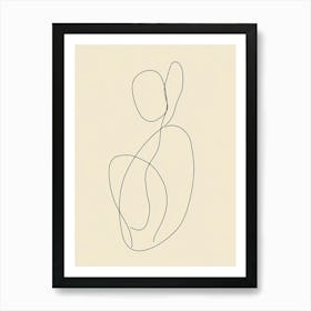 'The Line' Art Print