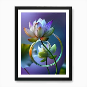 Lotus Flower 155 Art Print