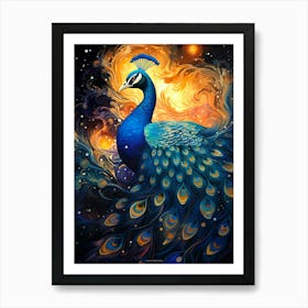 Peacock 2 Art Print