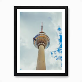 The Tv Tower Of Berlin Located On The Alexanderplatz 1 Art Print