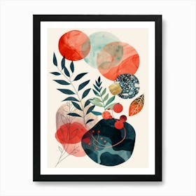 Abstract Watercolor Painting 1 Art Print