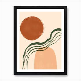 Abstract Marks 5 Art Print