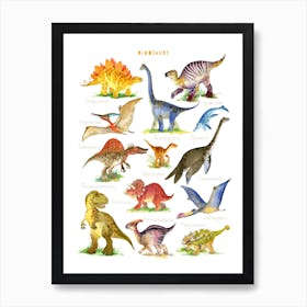 Dinosaur 2 Art Print