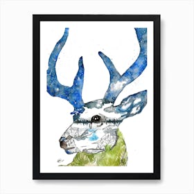 Deer II Art Print