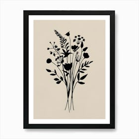 Bouquet Of Flowers 23 Art Print