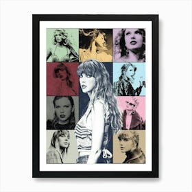 Taylor Swift Pop Art 1 Poster