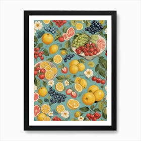 Fruit Art Print