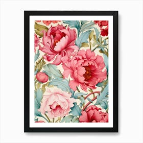 Peonies 25 Art Print