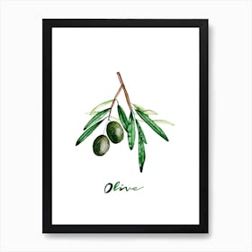 Olive Art Print