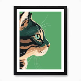 Green Eyes 1 Art Print