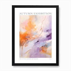 Autumn Exhibition Modern Abstract Poster 17 Art Print