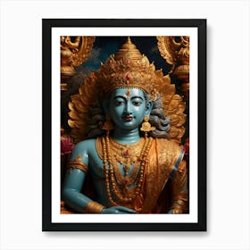 Lord Shiva 8 Art Print