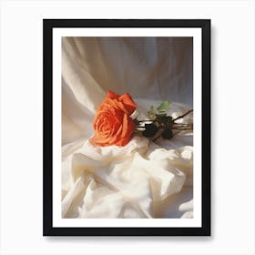 The Single Rose Art Print