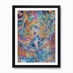 Abstract Painting 24 Art Print