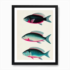 Krill Vintage Poster Art Print