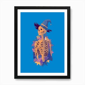 The Deathly Wizard Art Print