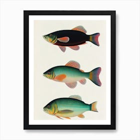 Jellynose Fish Vintage Poster Art Print
