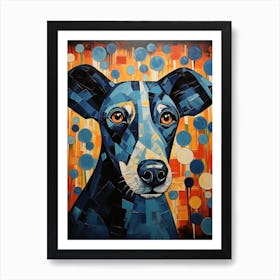 Blue Dog Art Print