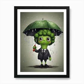 Brocolli Art Print