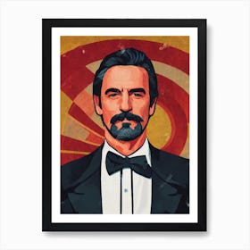 Sam Elliott Illustration Movies Art Print