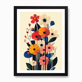 Flowers In A Vase 117 Art Print