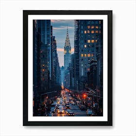 Chrysler Building Art Print