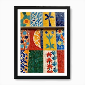 Mosaic Wall Art Print