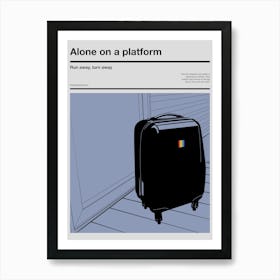 NS0000220082024AC Run Away Art Print